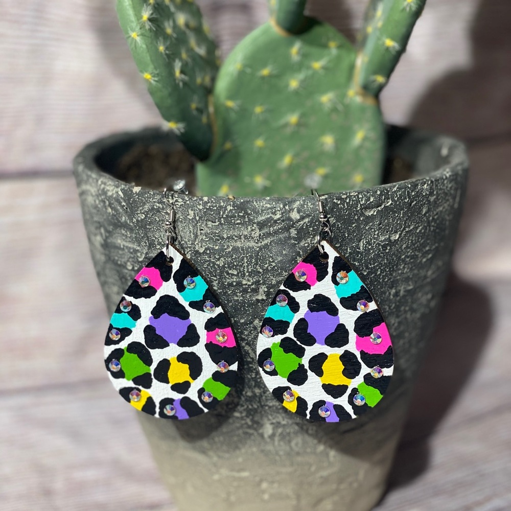 Leopard Earrings